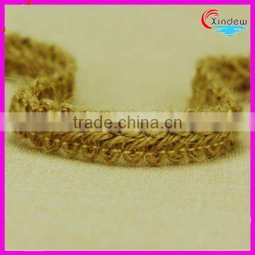 1.2cm Linen Trimming Centipede Shape