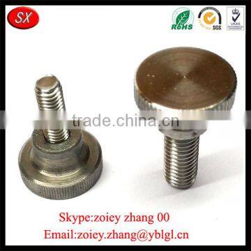 China Supplier Custom Nonstandard M3-M10 Flat Head Thumb Screws photo-3