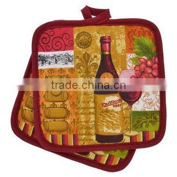 Heat Resistant Kitchen Sets Gift Pot Holder&Oven Gloves For Sublimation Printed photo-5