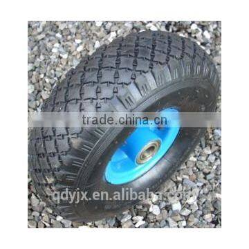 Hot Sale Mute Rubber Pneumatic Steel Rim Heat-resistant Wheels photo-4
