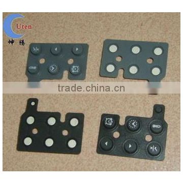 Durable OEM Black Conductive Silicone Keypad