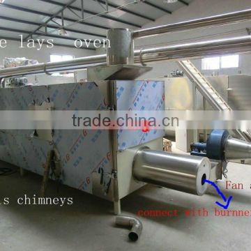 5layer 8 meters electrical mesh belt conveyor dryer/oven from China