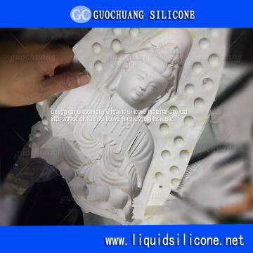 Wholesale Price Rtv 2 Liquid Silicone Rubber for Frame Gypsum Molds photo-3