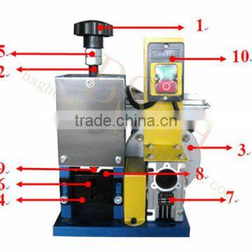 2017 Hot Sell in Europe Scrap Cable Peeling Machine/Wire Skinning Machine photo-4