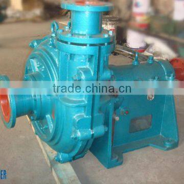 heavy duty anti wear centrifugal slurry pump for mining solid slurry