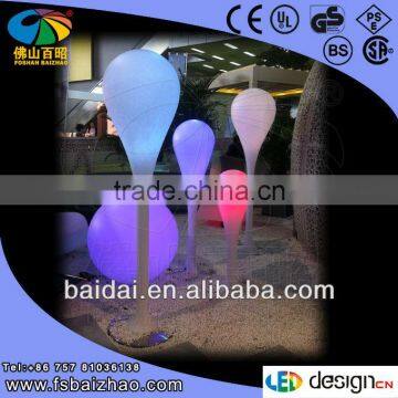 led plastic floor lamp/light