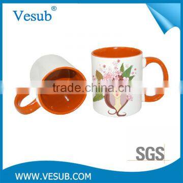 Product easy to sell 11OZ double color high precision magic mug sublimation