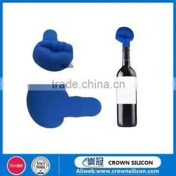 FDA Different Shapes Silicone Wine Bottle Cap Stopper