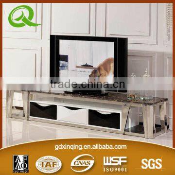 E350 Modern Living Room Furniture Tempered Glass tv Stand photo-4