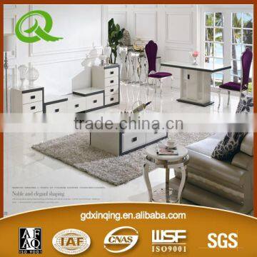 E353 MDF Modern Glass Hot Sale TV Stand photo-4