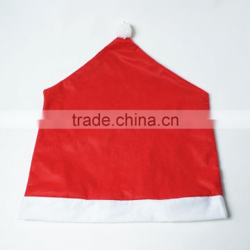 SD001 2015 New Hot Sale Fancy Santa Christmas Hat chair cover