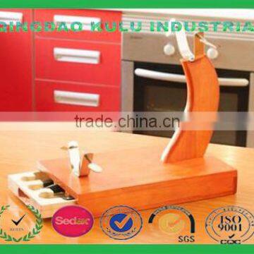 factory price top quality solid wood ham holder