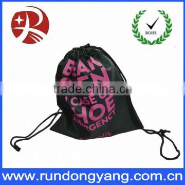 Custom Promotion Cheap Polyester Drawstring Bag