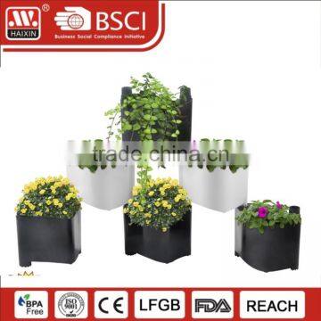 Wholesale New Design Plastic Flower Pots for Garden