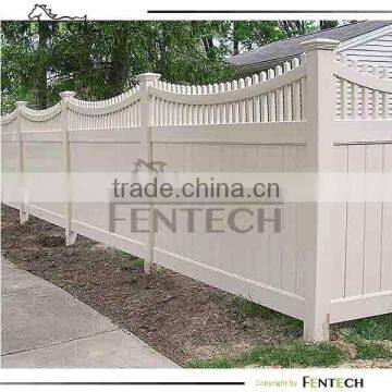 Traditional High Quality UV Proof Cheap Plastic/vinyl/pvc Privacy Fence Panel photo-3