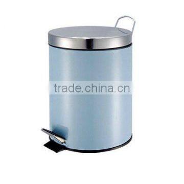 LightBlue Foot Operated Dust Bin