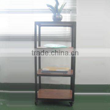 Tier Rolling Metal Shelf Display Storage Shelf photo-2