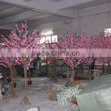 8ft Pink Silk Flower Tree Fake Blossom in Wholesale Price for Indoor Decoration photo-3