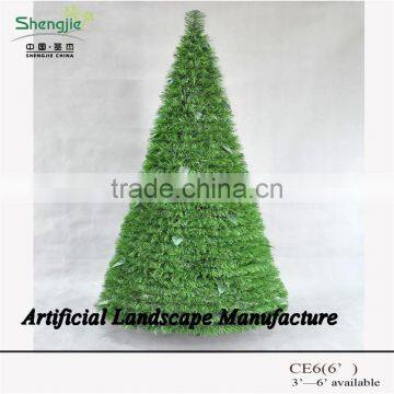 SJZJN 1510 Hot Selling Artificial Festival Decoration Tree,mini Snowing Christmas Tree Make Artificial Christmas Tree photo-5