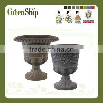 Декоративные садовые фиберглассовые bonsai горшки от Greenship/ Срок службы 10 лет/ Легкие/ Защита от УФ-лучей/ Экологически чистые
