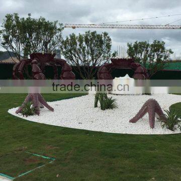 FRP Seafood figure sculpture for playground park