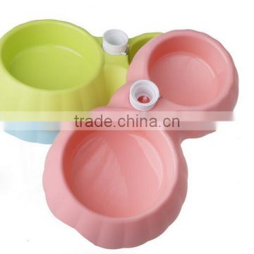 cheap round 2 cases dog bowl with water bowl