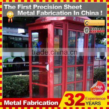 Red English Telephone Booth for Sale New Design photo-5