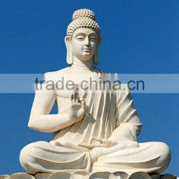 Outdoor decoration marble large buddha statues for sale