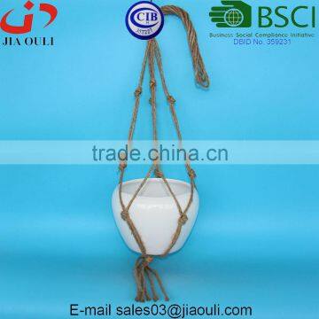 Fashion design ceramic Hanging Flower Pots, hanging planter pot