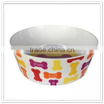 Home pet products, personalized melamine dog bowl