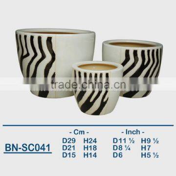 Vietnamese Ceramic Indoor Pot/ Indoor Planter BN-SC041