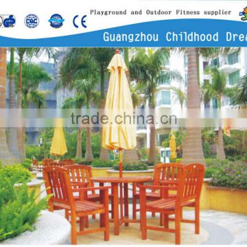 (HD-19605)Restaurant bench seat with folding umbrella