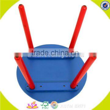 Wholesale Blue Wooden Table and 2 Chairs for Children,cheap Table and 2 Chairs,top Quality Wooden Table and 2 Chairs W08G137 photo-4