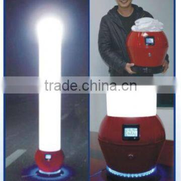 rechargeable outdoor indoor led moveable battery light tower