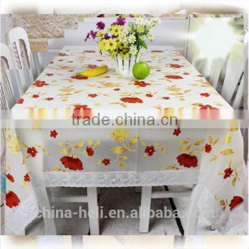 Peva/Eva/ Rubber Anti-slip Tablecloth Lace