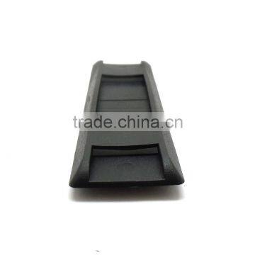 3/4" Shoulder Pad PVC In Black, Black Shoulder Strap Pad for Bag, Plastic PVC Bag Strap Belt Shoulder photo-3