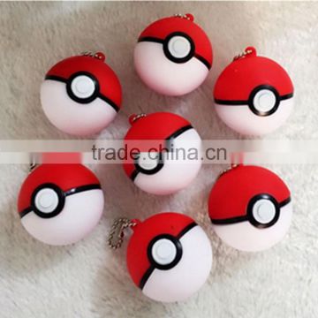 Vinyl Toys Lighting Pokemon Pendant Pokemon Ball Toys