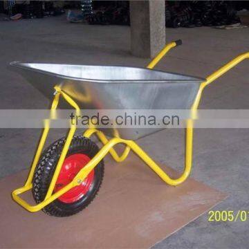 aluminum tub building wheelbarrow