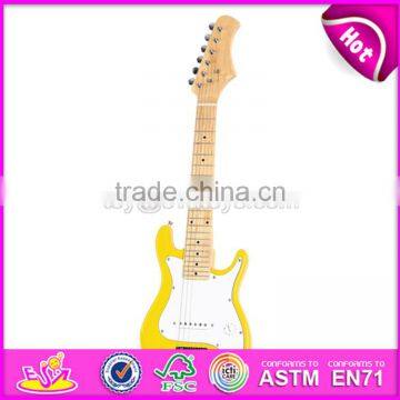Best Sale Classical Wooden Toy Electric Guitar for Children W07H014-S photo-2