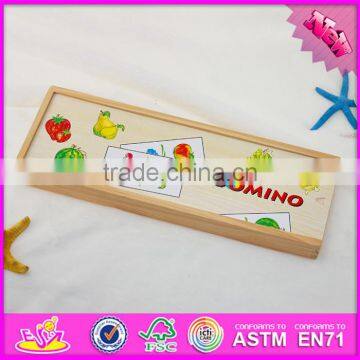 2016 Top Fashion Educational Wooden Children Domino Game WJ277620 photo-3