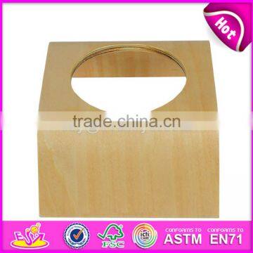 High Quality Double Stainless Steel Pet Bowls Wooden Dog Feeder W06F046 photo-4