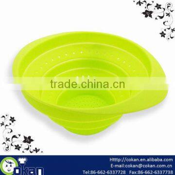 Foldable Silicone Vegetable Strainer CK-SL033A