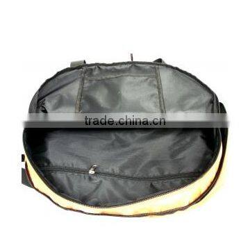 Cutsomeized Size Logo Eco -friendly Orange Round Travel Duffle Bag for Women photo-5