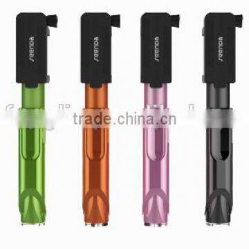 Hot Selling Foldable Selfie Stick With Bluetooth Shutter Button