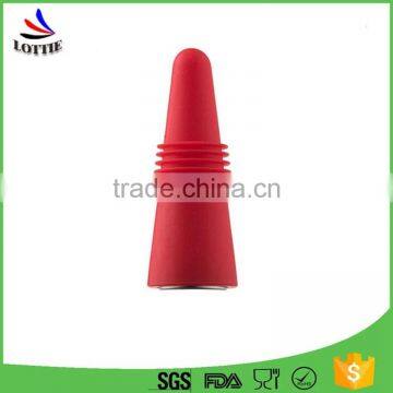 Lottie New Product Food Grade Silicone Wine Bottle Stopper/silicone Wine Stopper ,FDA Food Grade Silicone Wine Bottle Stopper photo-6