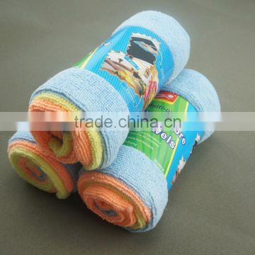 Hot sale Different colorful microfiber cleaning roll cloth