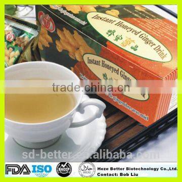 Hot Sale Ginger Drink, Instant Honey Ginger Tea Granules, Instant Gingseng Tea