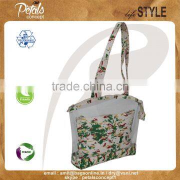 See Through PVC/12 oz Canvas Bag With Pouch photo-3