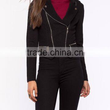 2016 Factory Price Windbreaker Soft Shell Bomber Jacket Women photo-2