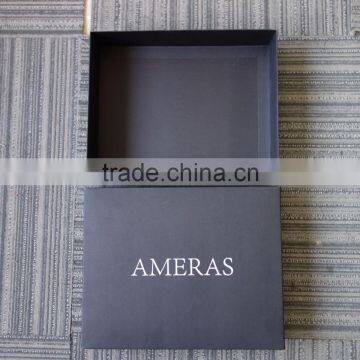2017 Hot Sales High Quality Black Cardboard Paper Gift Boxes Packaging Boxes photo-2